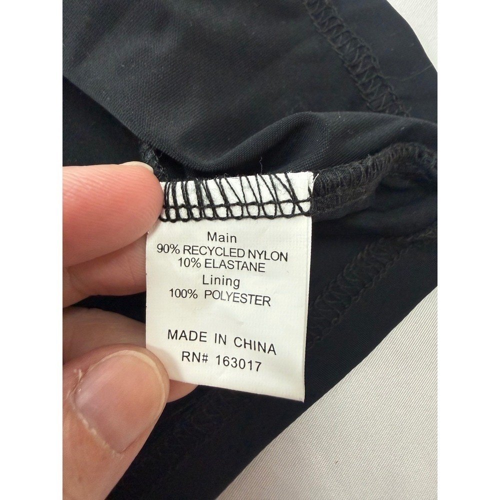 Princess Polly US 2 XXS Black Double‎ Zip Sleeveless Stretch Tank Top - Picture 5 of 7